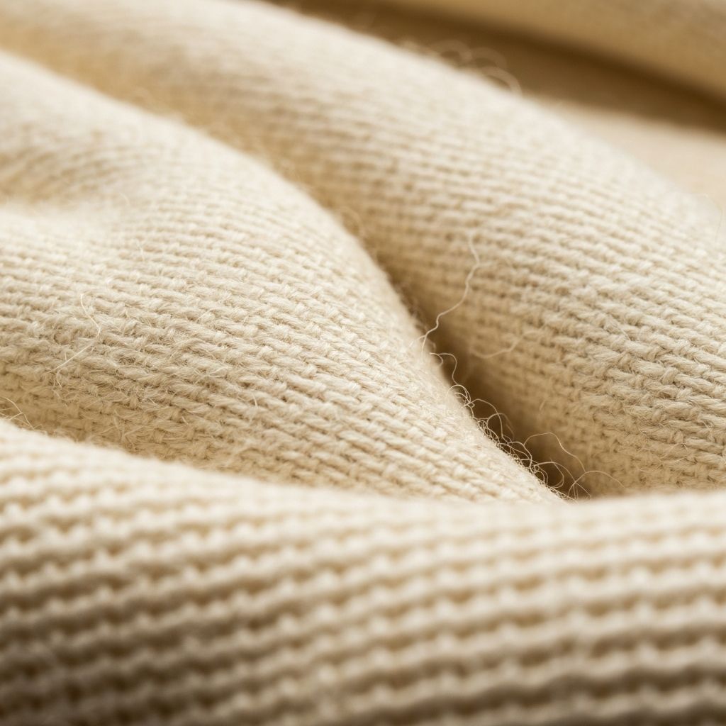 Natural fiber closeup