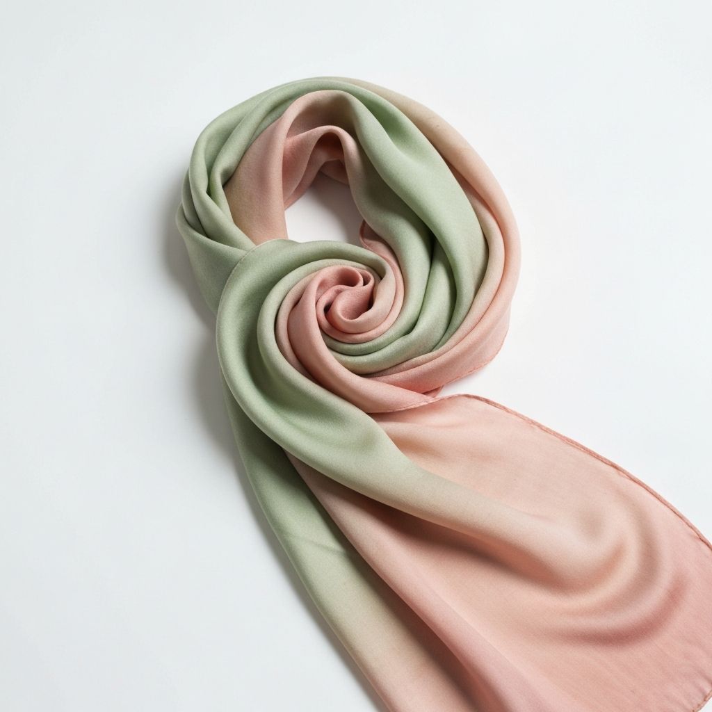 Avocado Silk Scarf
